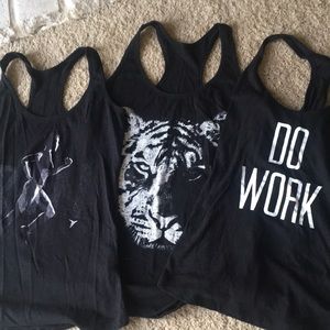 Workout tank tops